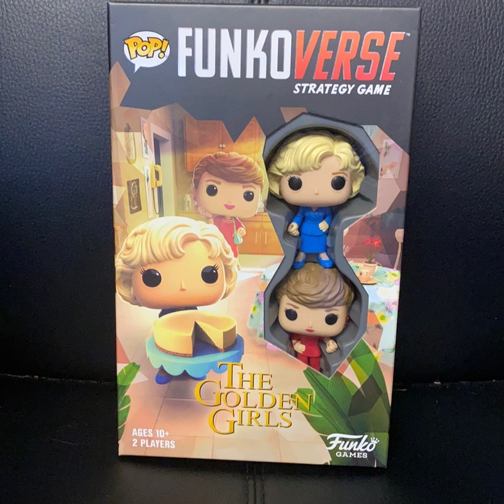 Funko verse strategy game The Golden Girls